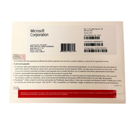 Chave de Licença e DVD do Windows 11 Pro | Ativação Genuína para PC