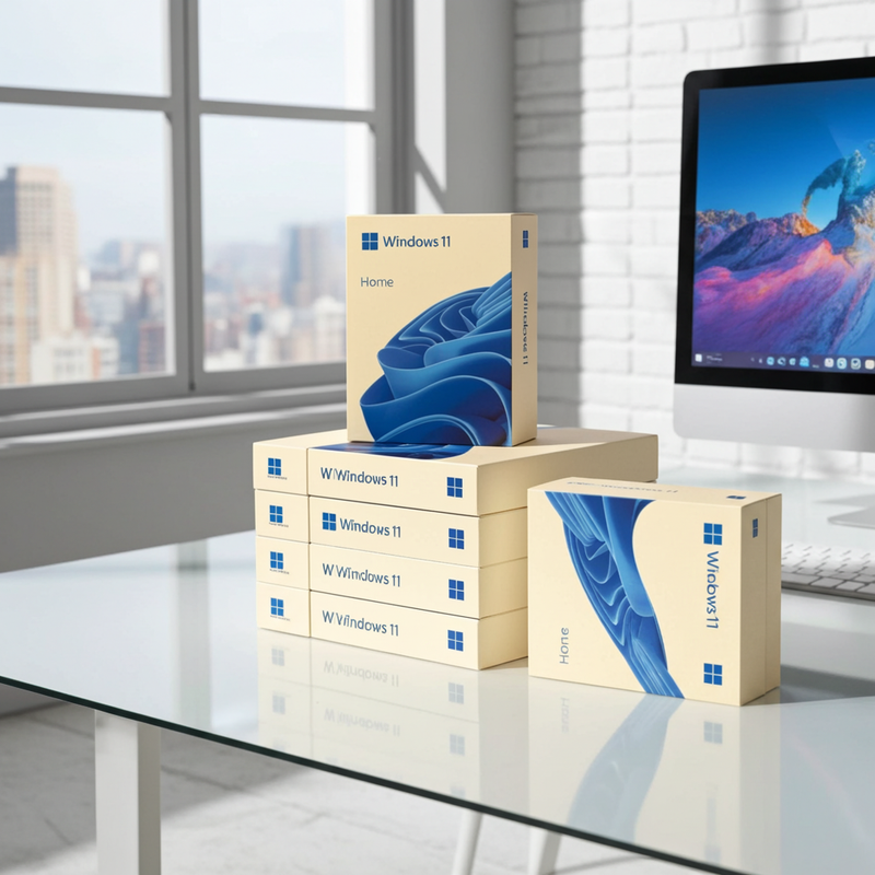 Lote 10xMicrosoft Windows 11 Home USB FPP Inglés 64Bits Pack (HAJ-00111)